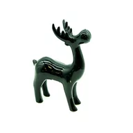 Ozdoby bożonarodzeniowe - Figurka ceramiczna Jeleń 16,4 cm - miniaturka - grafika 1