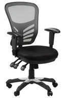 Fotele i krzesła biurowe - Fotel biurowy HG-0001 szary - miniaturka - grafika 1
