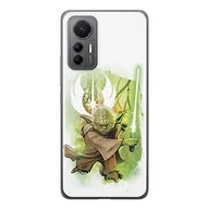 Etui i futerały do telefonów - Etui Yoda 005 Star Wars Nadruk pełny Biały Producent: Xiaomi, Model: 12 LITE - miniaturka - grafika 1