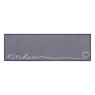 Szary chodnik Zala Living Kitchen, 50x150 cm - Dywany - miniaturka - grafika 1