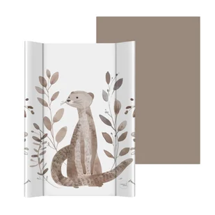 CEBA BABY Przewijak miękki profilowany krótki (50x70) Basic Clever Otter - Przewijaki - miniaturka - grafika 1