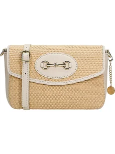 Wojas Skórzana torebka w kolorze beżowym - 24 x 15 x 8 cm - Torebki damskie - miniaturka - grafika 1