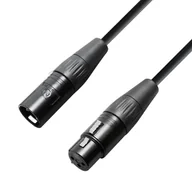 Kable - K4KMMF0750, Adam Hall Cables Krystal Edition, Kabel mikrofonowy OCC XLR żeńskie – XLR męskie, 7,5m - miniaturka - grafika 1