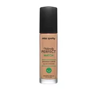 Podkłady do twarzy - Miss Sporty Naturally Perfect Match wegański podkład nawilżający 150 Rose Vanilla 30ml - miniaturka - grafika 1