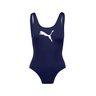 Kostium kąpielowy damski Puma SWIM granatowy 90768501 - Stroje kąpielowe - miniaturka - grafika 1
