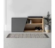 Szafki na buty - Szafka na buty FIONA 37x104 cm brąz/antracyt - miniaturka - grafika 1