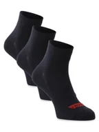 Skarpetki męskie - Levi's Skarpety w 3-paku Mężczyźni Bawełna niebieski jednolity, 39-42 - miniaturka - grafika 1