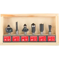 Frezy - Zestaw frezów w pudełku 6 sztuk tf1200 tf1500k PROLINE - miniaturka - grafika 1