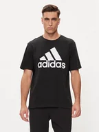 Koszulki sportowe męskie - adidas T-Shirt Essentials Single Jersey Big Logo T-Shirt IC9347 Czarny Regular Fit - miniaturka - grafika 1
