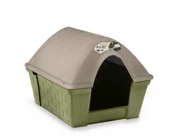 Legowiska dla psów - ZOLUX Buda dla psa FELICE, średnia, kol. beżowo-zielony (400903VER) - miniaturka - grafika 1