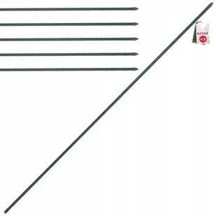 Tyczka Podpórka Roślin Stal Powlekana 180Cm 5Szt - Ogrodzenia Tyczka Podpórka Roślin Stal Powlekana 180Cm 5Szt - Ogrodzenia - miniaturka - grafika 1