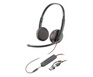 Poly BlackWire 3225 USB-C Headset USB-C/A - Słuchawki - miniaturka - grafika 1