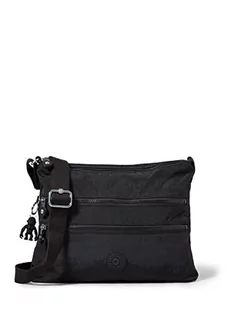 Kipling Unisex Alvar Crossbody, 4,5 x 33 x 26 cm, czarny - Black Noir - 33x26x4.5 cm (B x H x T) - Torebki damskie - miniaturka - grafika 1