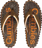 Klapki i japonki męskie - Japonki męskie Gumbies Gumbies - unisex CAIRNS - ORANGE 39 - miniaturka - grafika 1