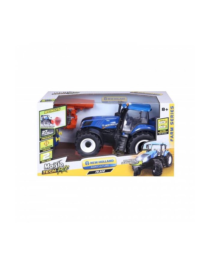 maisto MI 82303 New Holand T8.320 z pługiem śnieznym