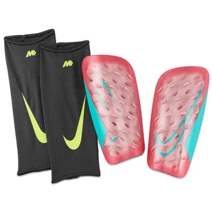 Nagolenniki Nike Mercurial Lite SuperLock DN3609-850 - CZERWONY, M - Piłka nożna - miniaturka - grafika 1