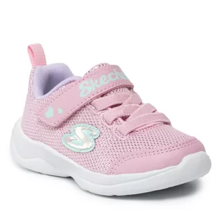 Sneakersy damskie - SKECHERS Sneakersy Easy Peasy 302885N/PKLV Pink/Lavender - grafika 1