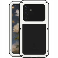 Etui i futerały do telefonów - LOVE MEI Etui pancerne + szkło Powerful do Galaxy S25 Plus, białe - miniaturka - grafika 1