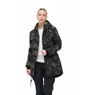 Kurtka damska BRANDIT Marsh Lake Parka - Dark Camo XXXL - Odzież taktyczna i umundurowanie - miniaturka - grafika 1