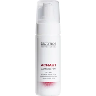 Biotrade Acnaut Cleansing Foam, Delikatna pianka z kwasem mlecznym do oczyszczania skóry mieszanej i trądzikowej - Pianki do mycia twarzy - miniaturka - grafika 1