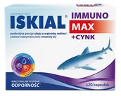 Witaminy i minerały - USP ZDROWIE Iskial Immuno Max + Cynk x 120 kaps - miniaturka - grafika 1