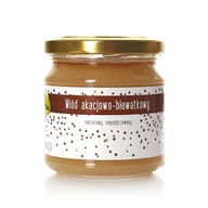 Miód - Miód Akacjowo-Bławatkowy 200 Ml Olini - miniaturka - grafika 1