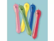 Balony i akcesoria - Balony kształty Dżdżownice mix kolorów - 12 szt. - miniaturka - grafika 1