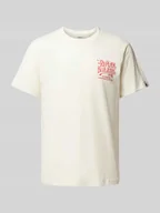 Koszulki męskie - T-shirt z nadrukiem z logo - miniaturka - grafika 1