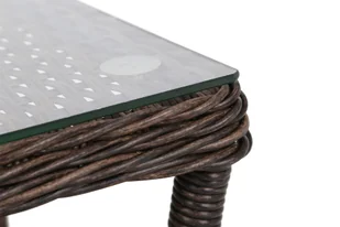 Meble ogrodowe technorattanowe Sofia Brown Mat / Brown Melange - Meble ogrodowe - miniaturka - grafika 11