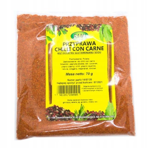 Przyprawa do chilli con carne 70g Rami