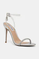 Sandały damskie - Steve Madden sandały Balia kolor srebrny SM11002882 - miniaturka - grafika 1