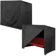 Pokrowce na meble ogrodowe - Pokrowiec Hollywood Swing Anthracite 185x117x170/150cm - miniaturka - grafika 1