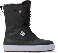 Buty zimowe męskie - buty zimowe męskie DC REACH Black/White - BKW - miniaturka - grafika 1