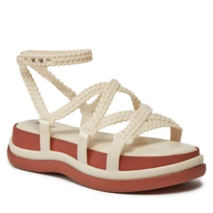 Sandały Melissa Melissa Buzios Ad 33979 Beige/Brow AR158 - Sandały damskie - miniaturka - grafika 1
