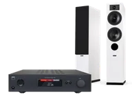 Zestawy stereo - NAD C 368 (czarny) + Tesi 5 (biały) - miniaturka - grafika 1