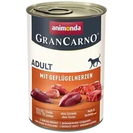 Mokra karma dla psów - Animonda GranCarno Orginal Adult wieprzowina z sercami drobiu 400g - miniaturka - grafika 1