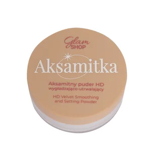 Glam Shop Puder sypki Aksamitka - Pudry do twarzy - miniaturka - grafika 1