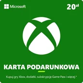 Kody i doładowania cyfrowe - Microsoft Xbox Live 20 zł - miniaturka - grafika 1