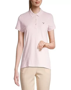 GANT Damska koszula polo Summer Pique, Pale PINK, Standard, różowy (Pale Pink), XL - Koszule damskie - miniaturka - grafika 1