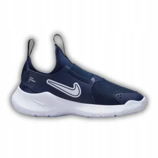 NIKE FLEX RUNNER 3 WSUWANE BUTY DZIECIĘCE ROZMIAR 25 GRANATOWE WYGODNE - Buty dla dziewczynek - miniaturka - grafika 1