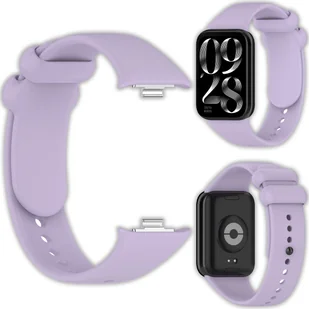 Opaska pasek silikonowy Vanfone do Xioami Smart Mi Band 8 Pro, lawendowy - Akcesoria do smartwatchy - miniaturka - grafika 1