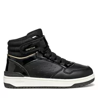 Buty dla dziewczynek - Sneakersy Geox J Washiba Girl J36HXA 05402 C9999 M Czarny - miniaturka - grafika 1