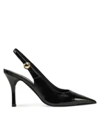 Sandały damskie - Furla Sandały Vernice Granata YJ08SFE Y57000 O6000 Czarny - miniaturka - grafika 1