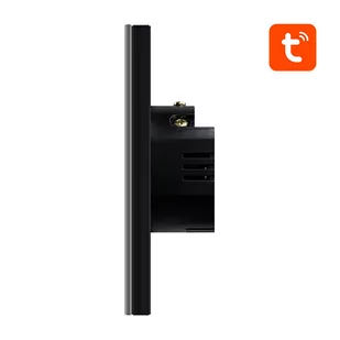 Dotykowy Włącznik Światła ZigBee Avatto ZTS02-EU-B1 Pojedynczy TUYA (czarny) - Sterowniki i przekaźniki - miniaturka - grafika 2