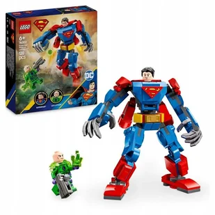 LEGO DC - Mech Robot Superman vs Lex Luthor ZESTAW LEGO PREZENT DLA CHŁOPCA - Roboty dla dzieci - miniaturka - grafika 1