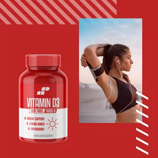 MP SPORT Vitamin D3 8000IU - 200tabs - Witamina D-3 - Witaminy i minerały dla sportowców - miniaturka - grafika 4