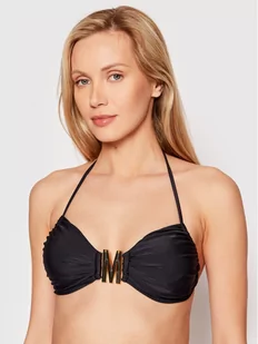 Moschino Underwear & Swim Góra od bikini 5716 5211 Czarny - Stroje kąpielowe - miniaturka - grafika 1