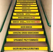 Pomoce naukowe - Naklejki na schody: RKO u dzieci i dorosłych - miniaturka - grafika 1