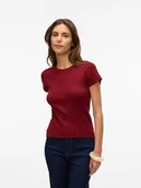 Koszulki i topy damskie - ONLY Koszulka w kolorze bordowym - miniaturka - grafika 1