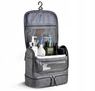 Kosmetyczka Turystyczna KOPIER Szara Wisząca - Kosmetyczki, organizery i kuferki - miniaturka - grafika 1